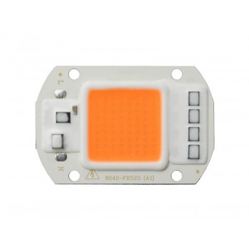 Светодиод для растений (Фитосветодиод) LED 50W 220V